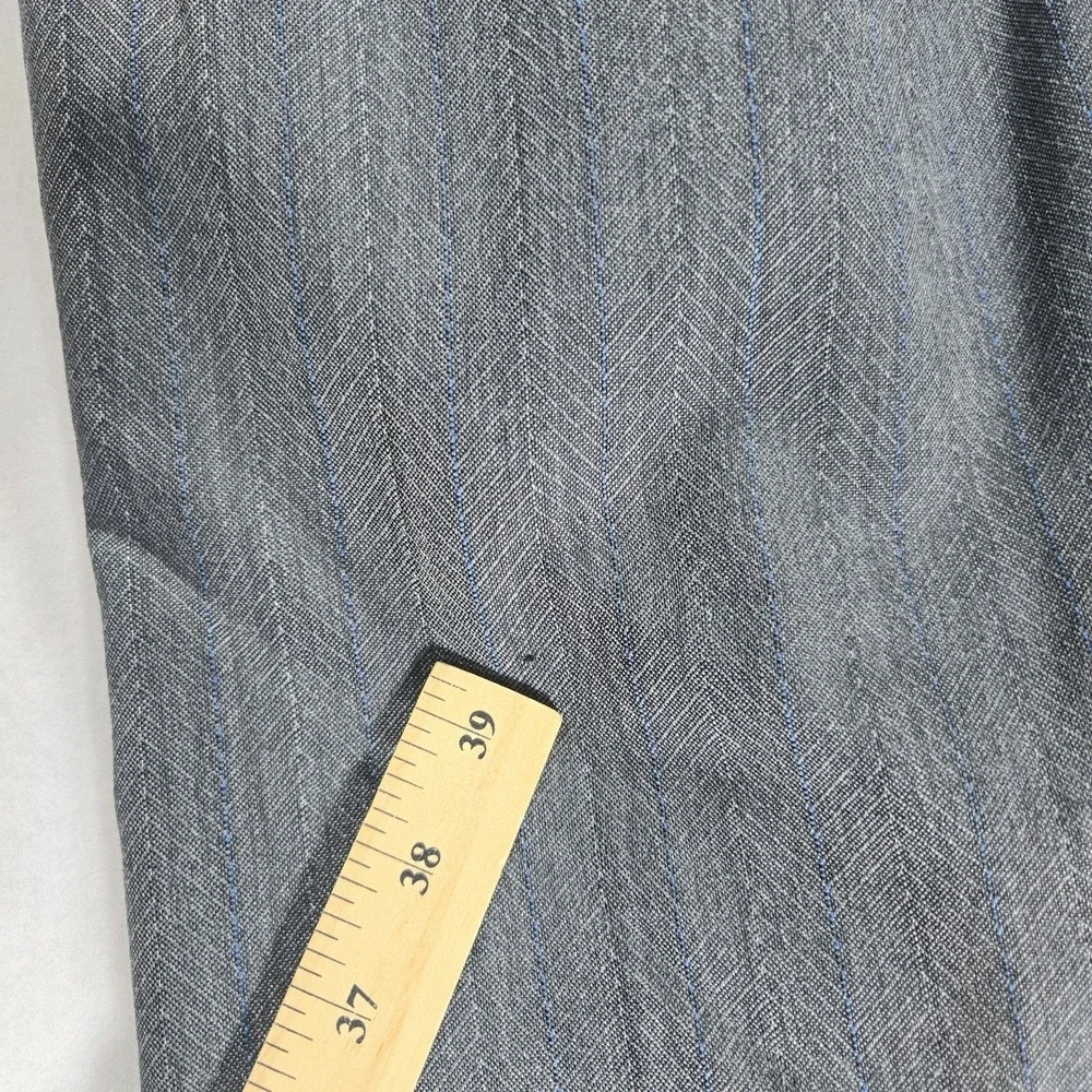Classic Men's Gray Two-Piece Suit Jacket & Trousers